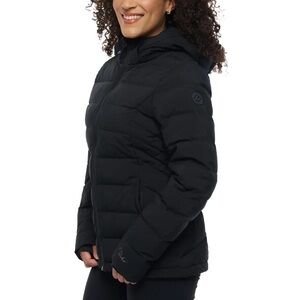 Paradox Women's Black Puffer Coat with Hood